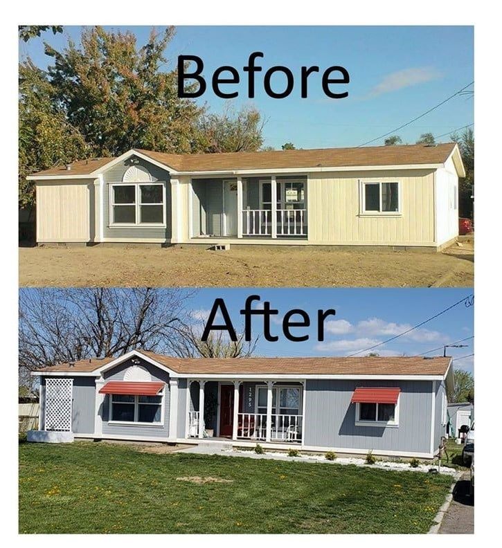 Before and After Remodeled Mobile Homes Inspiring Examples