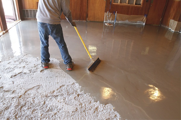 Self Leveling Concrete tips in preparing and pouring tips